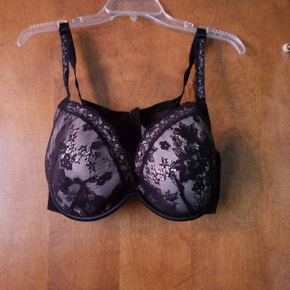 Black Lace Bra